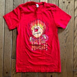 The Heat Miser Christmas T-Shirt. Women’s size small.